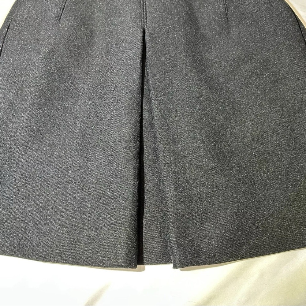 Vince Inverted Dress V-Neck Side Pockets Black Size 6 - Picture 8 of 11